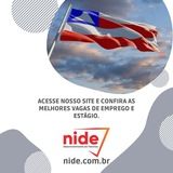 Imagem do canal de telegram NIDE: Estágio e Emprego na Bahia