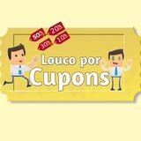 Imagem do canal de telegram {CANAL} Louco por Cupons ALIEXPRESS, BANGGOOD, GEARBEST