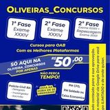 Imagem do grupo de telegram EXAME 1° FASE XXXIV 2° FASE XXXIV + REPESCAGEM XXXIII