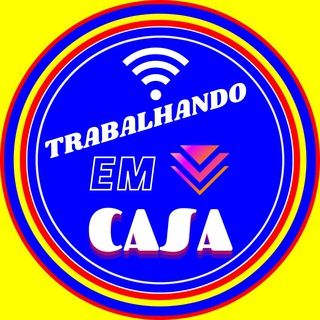 Imagem do grupo de telegram TRABALHANDO EM CASA.