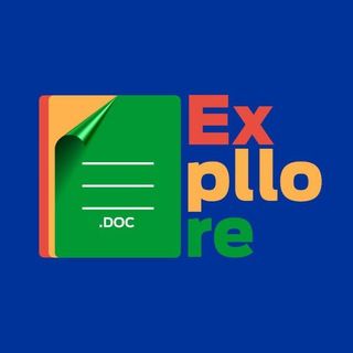 Imagem do canal de telegram Expllore Doc 📥