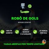 Imagem do grupo de telegram Robô de Gols - Na Prática⚽️🥅