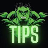 Imagem do canal de telegram HULK TIPS - GRUPO FREE 💚🍀