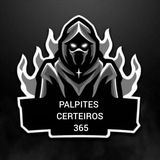 Imagem do canal de telegram PALPITES CERTEIROS 365 🔥 FREE