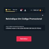 Imagem do canal de telegram Venda de Saldos Blaze - Códigos Influencers