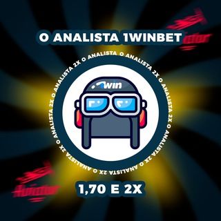 Imagem do canal de telegram O Analista - 1WInBet - Free