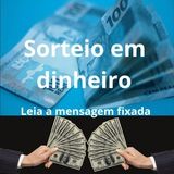 Imagem do canal de telegram Sorteios de dinheiro