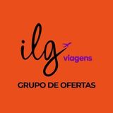 Imagem do grupo de telegram Grupo de Ofertas - ilg viagens ✈️🧳