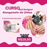 Imagem do canal de telegram Alongamento De Unhas 😍💅