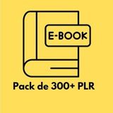Imagem do grupo de telegram Pack de 300+ PLR $10
