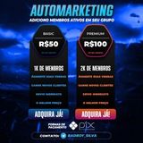 Imagem do grupo de telegram Automarketing