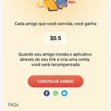 Imagem do canal de telegram GANHE $0,50 DE DOLAR