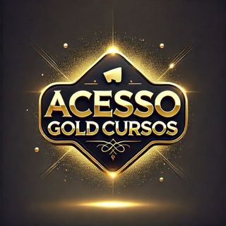 Imagem do canal de telegram ACESSO GOLD CURSOS 🏆