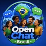 Imagem do grupo de telegram Open Chat Brasil — Amizade, interação e entretenimento