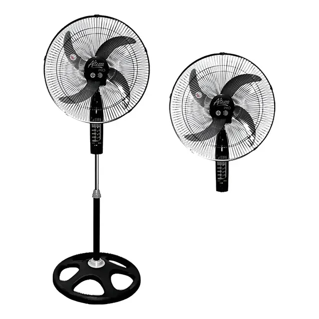 Ventilador pedestal Negro