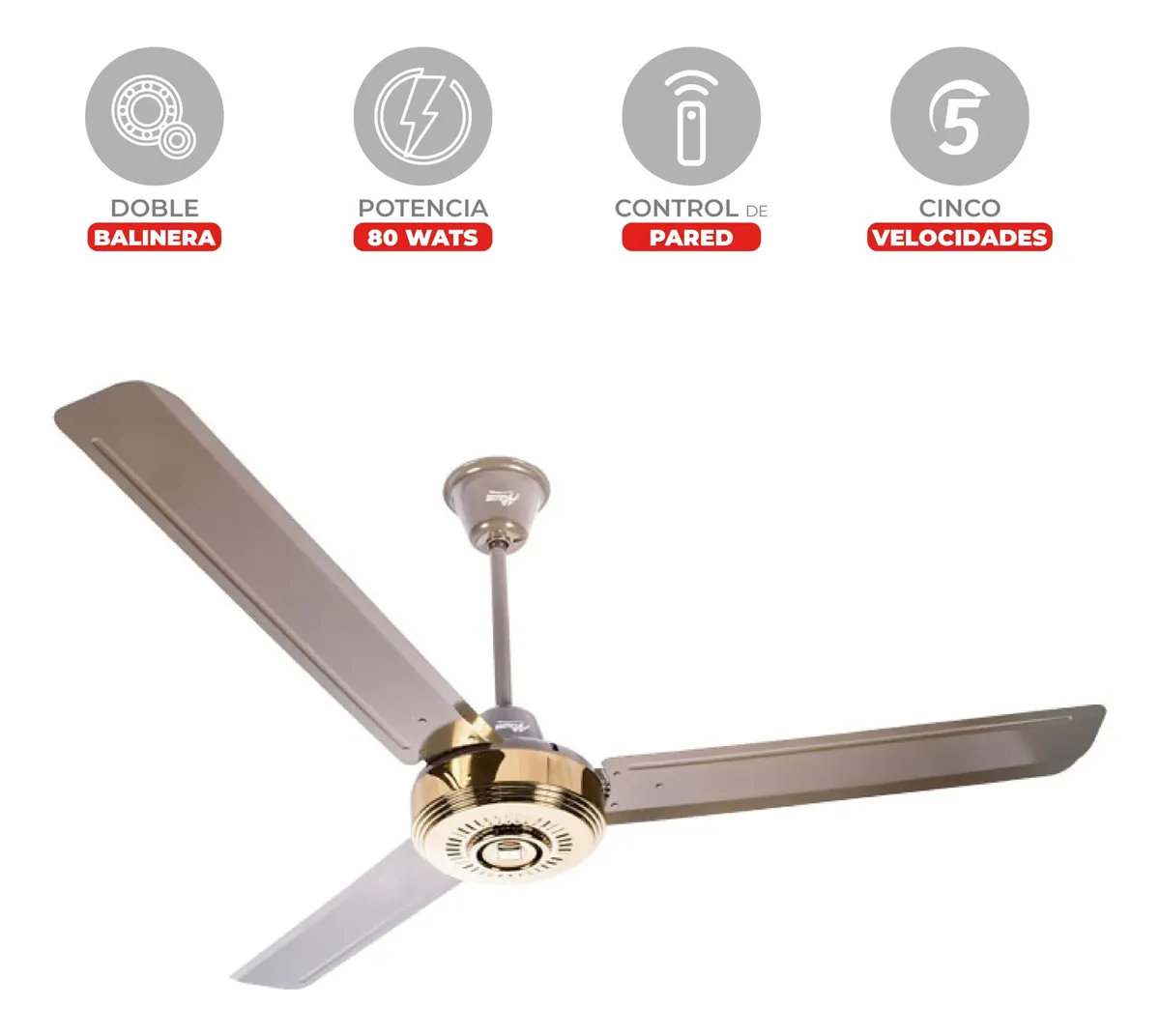 Ventilador techo