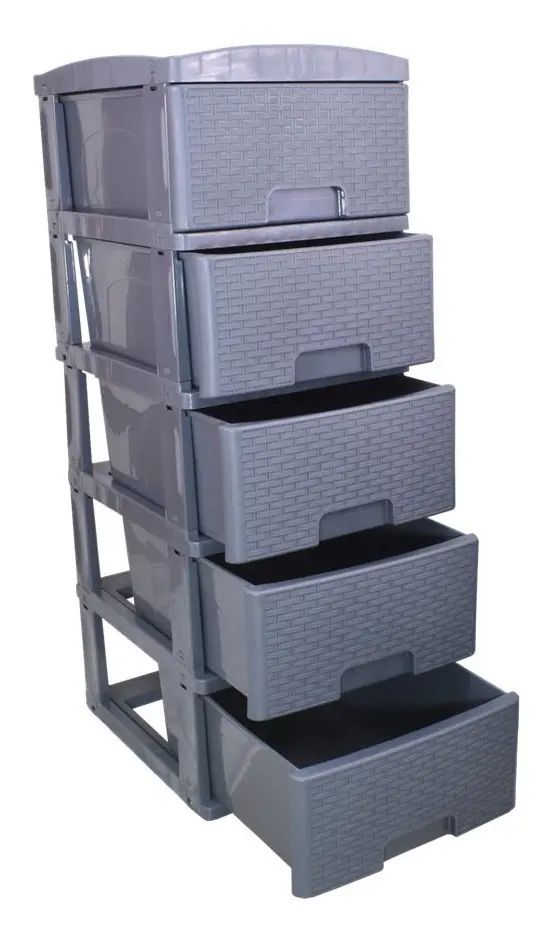 Gavetero x5 gris