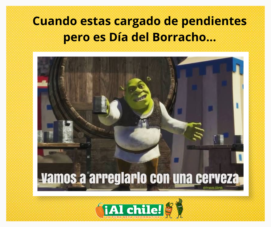 Memes del Día del Borracho