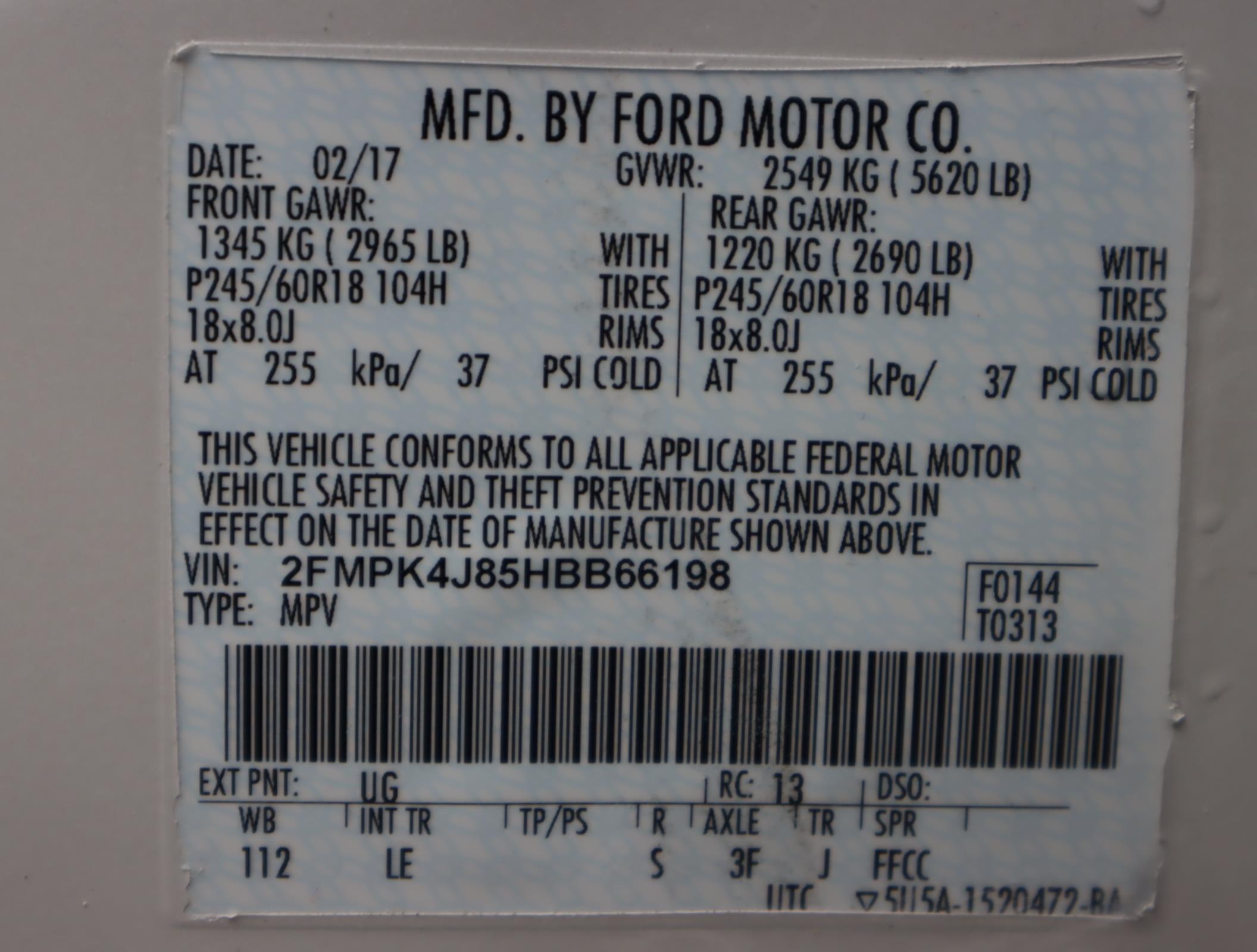 Florida Fine Cars - Used FORD EDGE 2017 MIAMI SEL