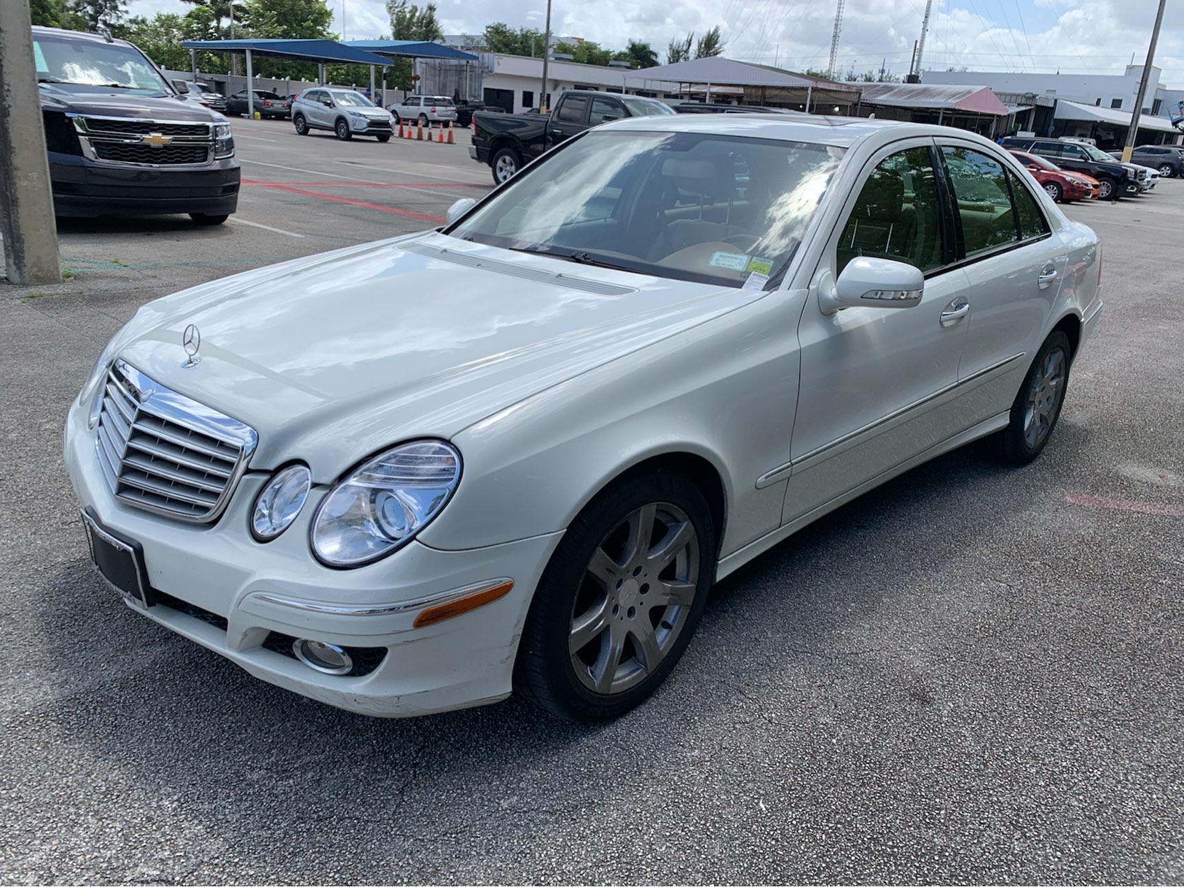 Florida Fine Cars - Used MERCEDES-BENZ E-CLASS 2008 MIAMI LUXURY 3.5L