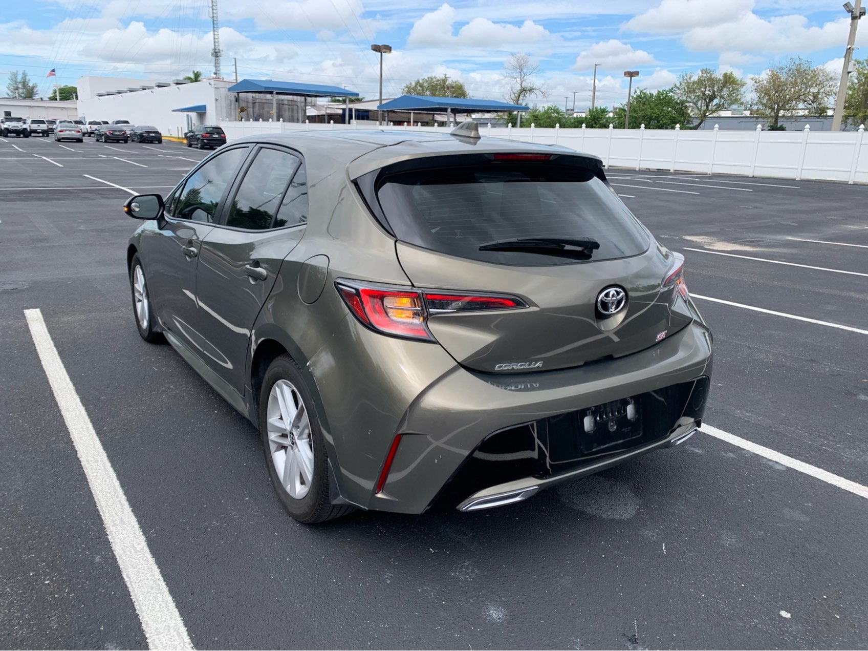 Used 2019 TOYOTA COROLLA HATCHBACK SE for sale in MIAMI | 130181