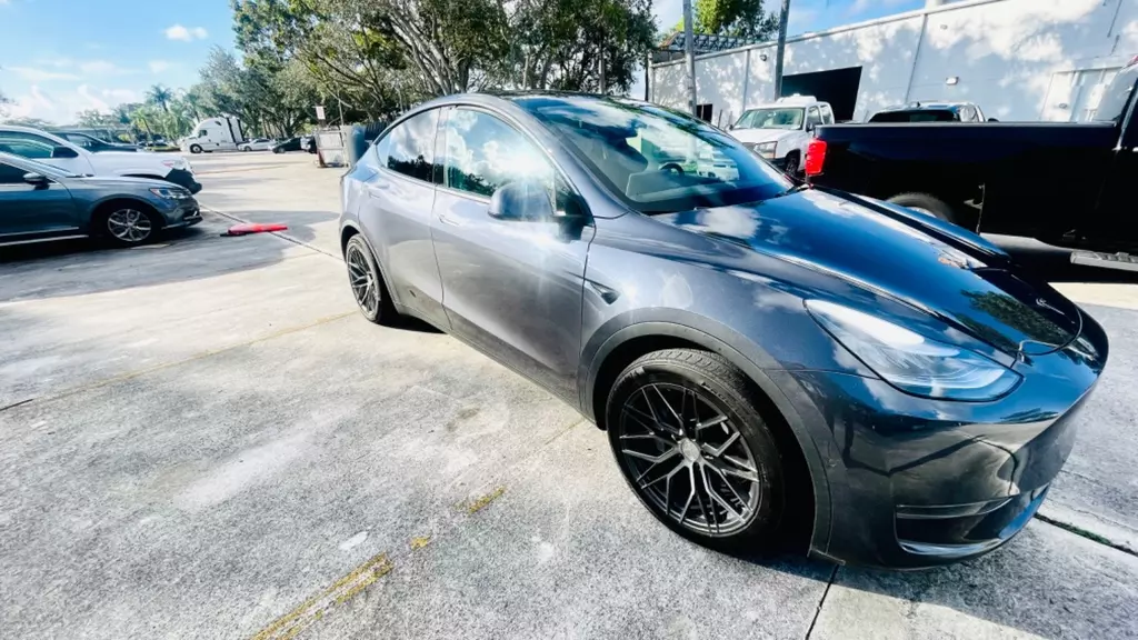 Florida Fine Cars - Used TESLA MODEL Y 2021 MARGATE LONG RANGE
