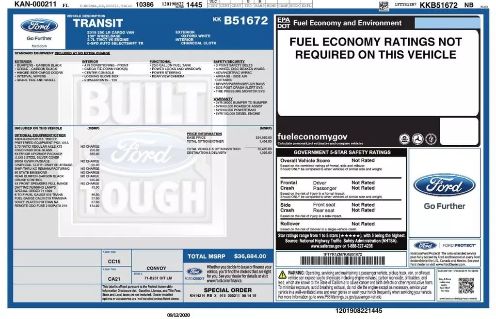 Florida Fine Cars - Used FORD TRANSIT VAN 2019 MIAMI