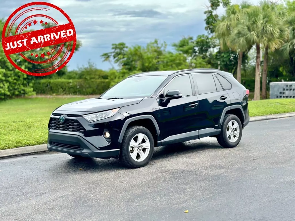 Used 2020 TOYOTA RAV4 HYBRID XLE for sale in MIAMI | 142470