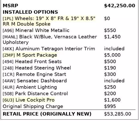 Florida Fine Cars - Used BMW 3 SERIES 2019 MIAMI 330I XDRIVE M SPORT