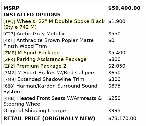 Florida Fine Cars - Used BMW X5 2021 ORLANDO SDRIVE40I M SPORT