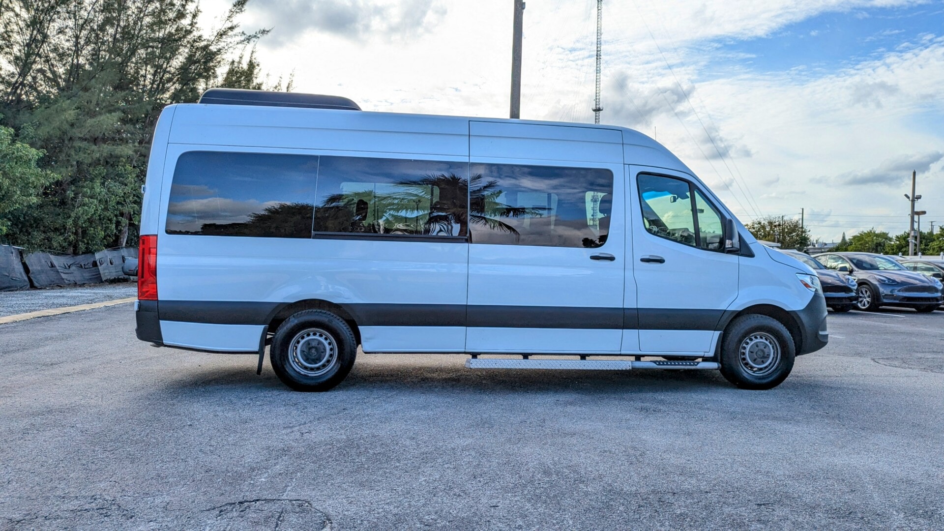 Florida Fine Cars - Used MERCEDES-BENZ SPRINTER 2019 MIAMI 2500 PASSENGER VAN HIGH ROOF 170.0" WB