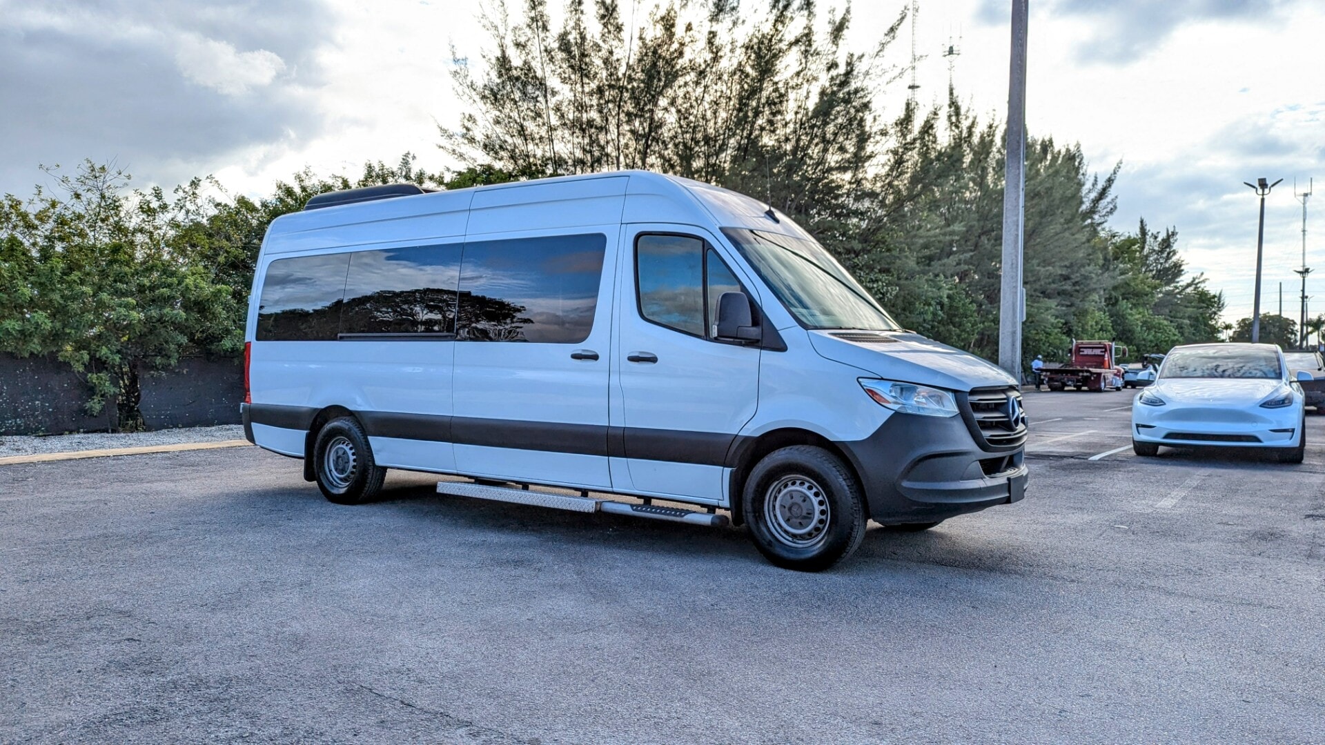 Florida Fine Cars - Used MERCEDES-BENZ SPRINTER 2019 MIAMI 2500 PASSENGER VAN HIGH ROOF 170.0" WB