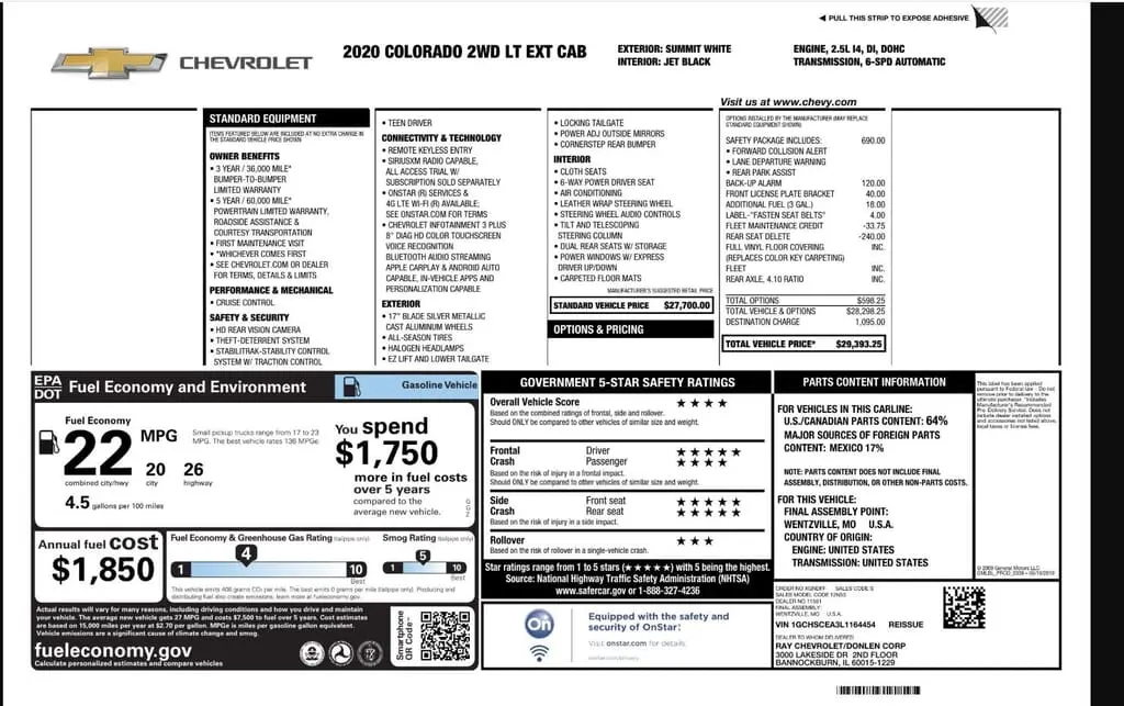 Florida Fine Cars - Used CHEVROLET COLORADO 2020 WEST PALM 2WD LT