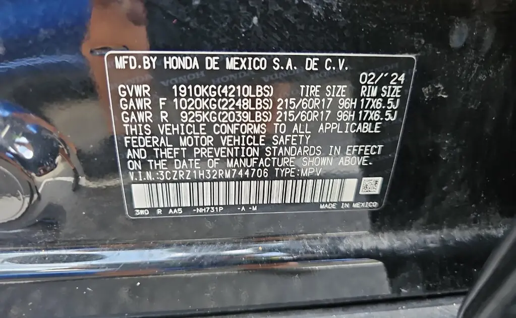 Florida Fine Cars - Used HONDA HR-V 2024 MIAMI LX