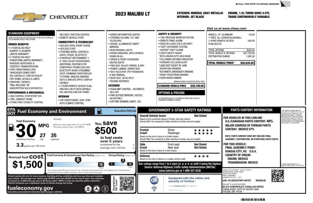 Florida Fine Cars - Used CHEVROLET MALIBU 2023 MIAMI LT
