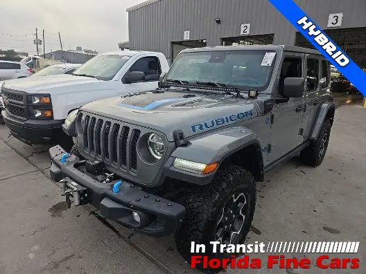 Florida Fine Cars - Used JEEP WRANGLER 4XE 2021 MIAMI UNLIMITED RUBICON