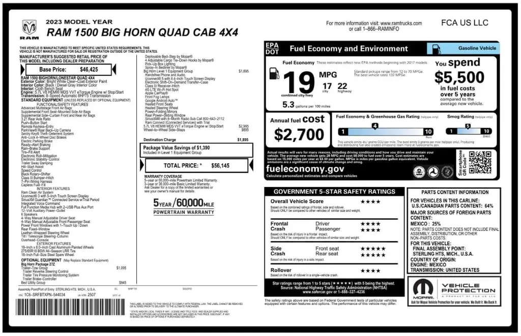 Florida Fine Cars - Used RAM 1500 2023 MIAMI BIG HORN