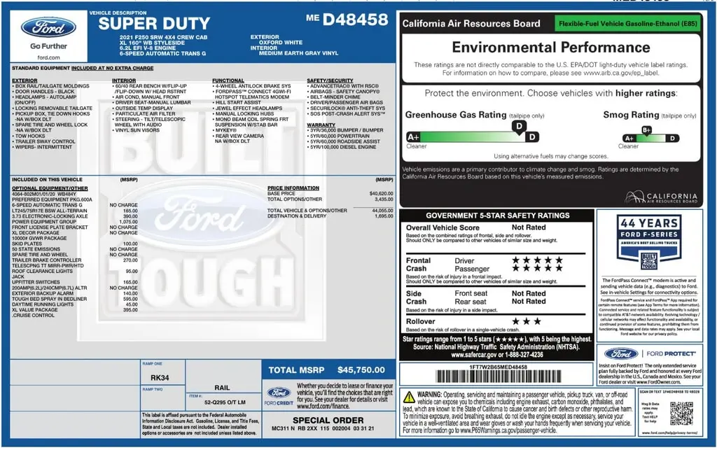 Florida Fine Cars - Used FORD SUPER DUTY F-250 SRW 2021 ORLANDO XL