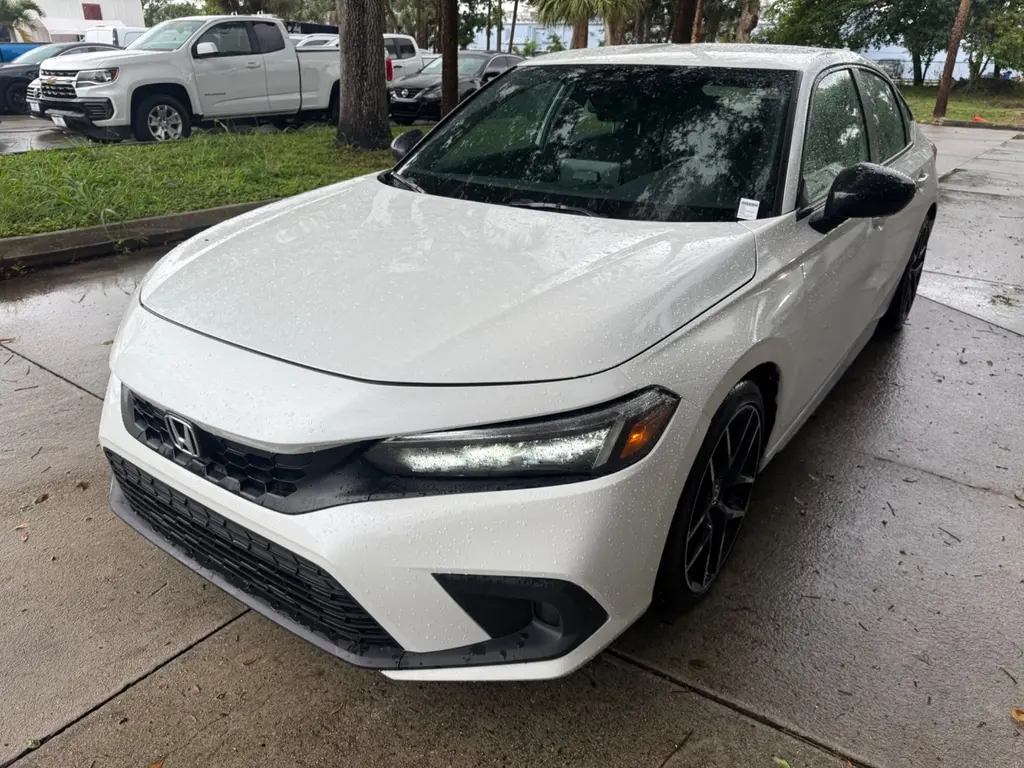 Florida Fine Cars - Used HONDA CIVIC HATCHBACK 2024 WEST PALM SPORT