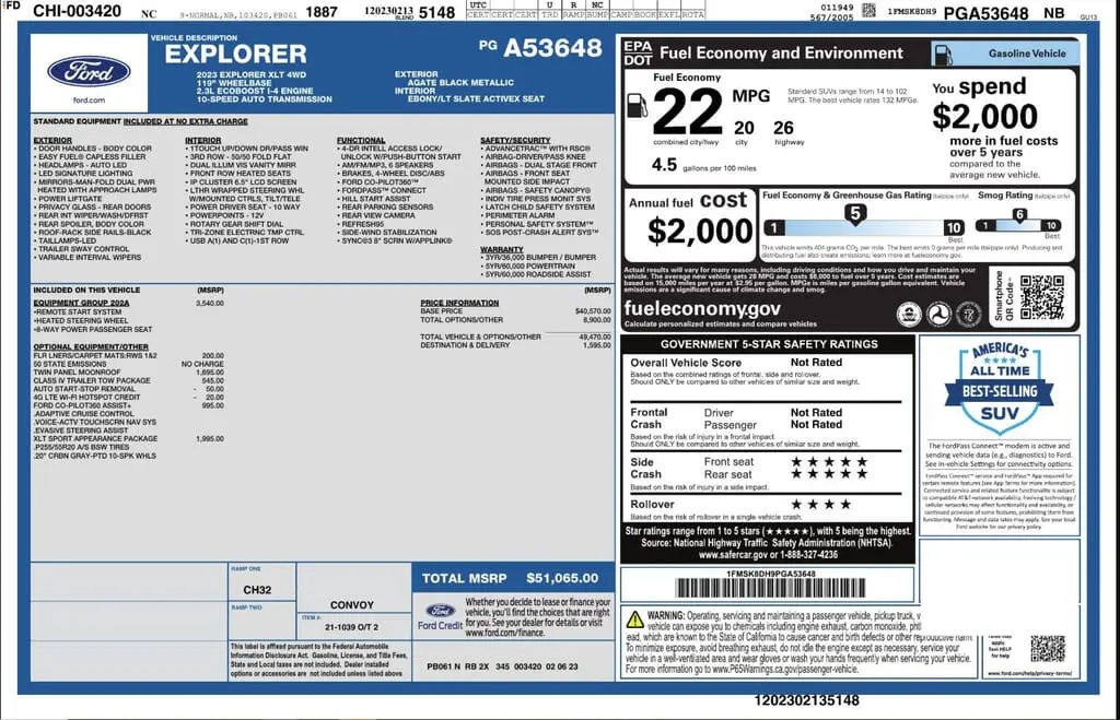 Florida Fine Cars - Used FORD EXPLORER 2023 WEST PALM XLT