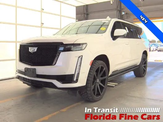 Florida Fine Cars - Used CADILLAC ESCALADE ESV 2021 MIAMI SPORT PLATINUM