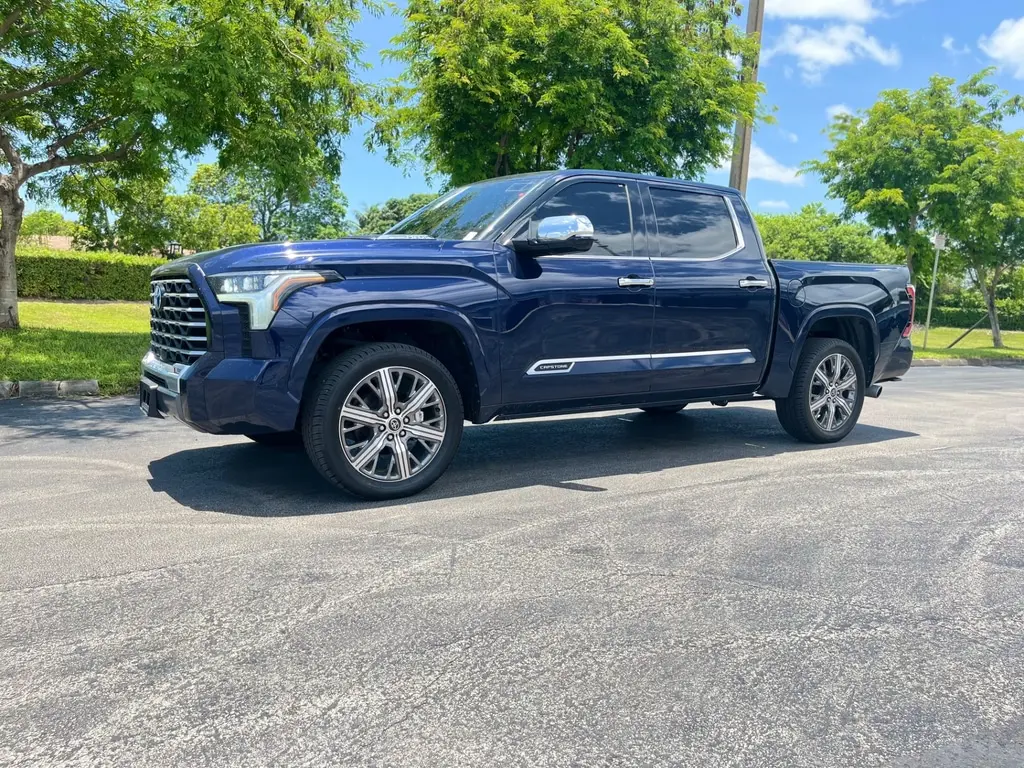 Florida Fine Cars - Used TOYOTA TUNDRA 4WD 2022 MIAMI CAPSTONE HYBRID