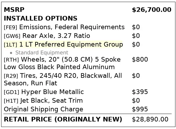 Florida Fine Cars - Used CHEVROLET CAMARO 2018 ORLANDO 1LT