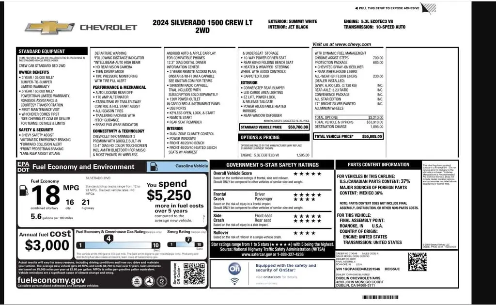 Florida Fine Cars - Used CHEVROLET SILVERADO 1500 2024 WEST PALM LT