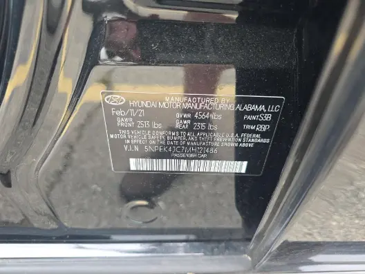 Florida Fine Cars - Used HYUNDAI SONATA 2021 MARGATE N LINE