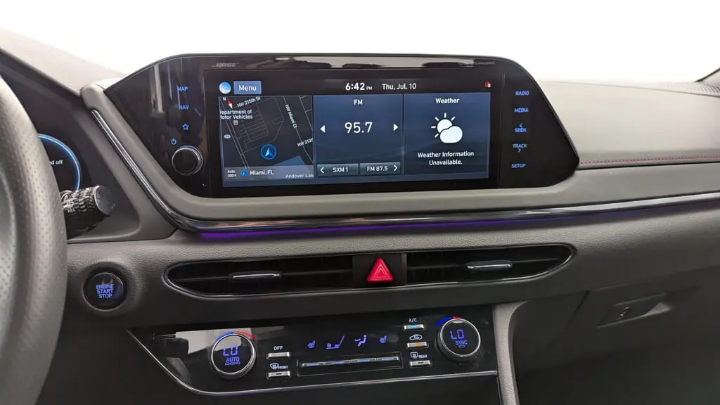 Florida Fine Cars - Used HYUNDAI SONATA 2021 MARGATE N LINE