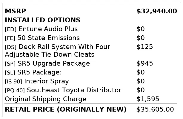 Florida Fine Cars - Used TOYOTA TUNDRA 2WD 2019 ORLANDO SR5