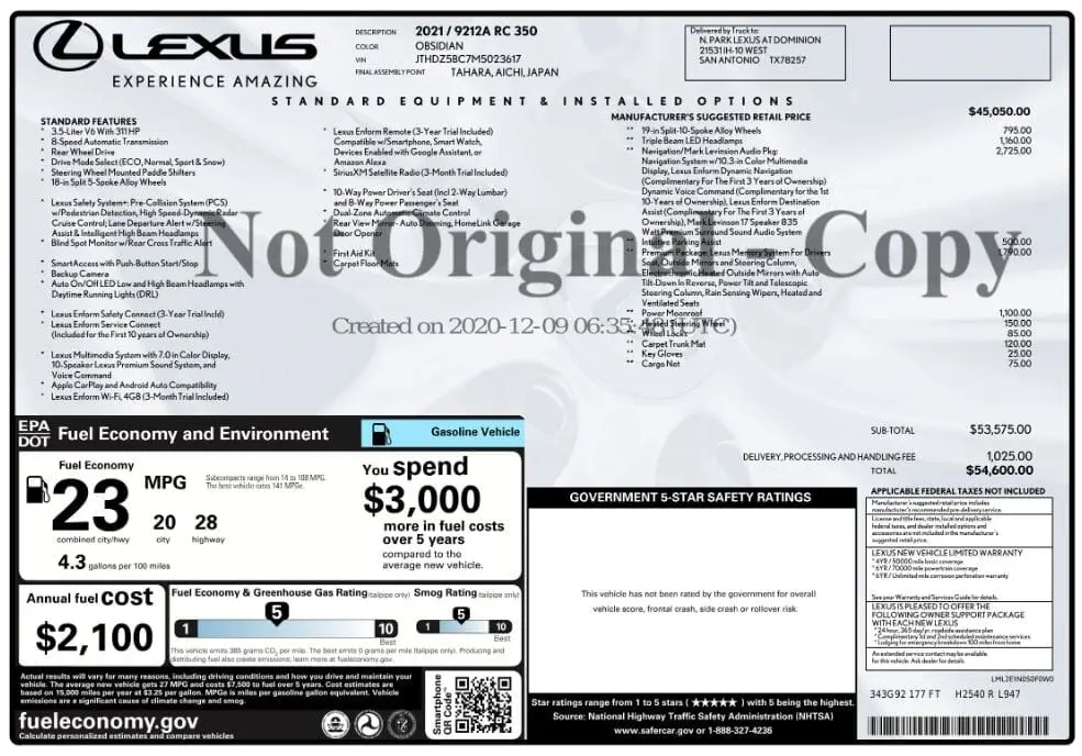 Florida Fine Cars - Used LEXUS RC 2021 MIAMI RC 350