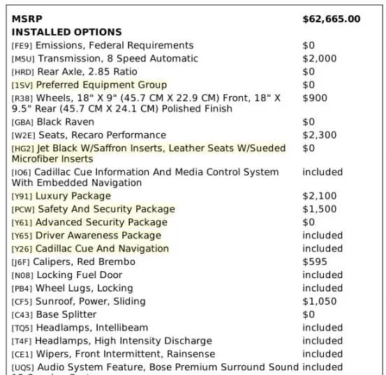 Florida Fine Cars - Used CADILLAC ATS-V 2016 MIAMI 