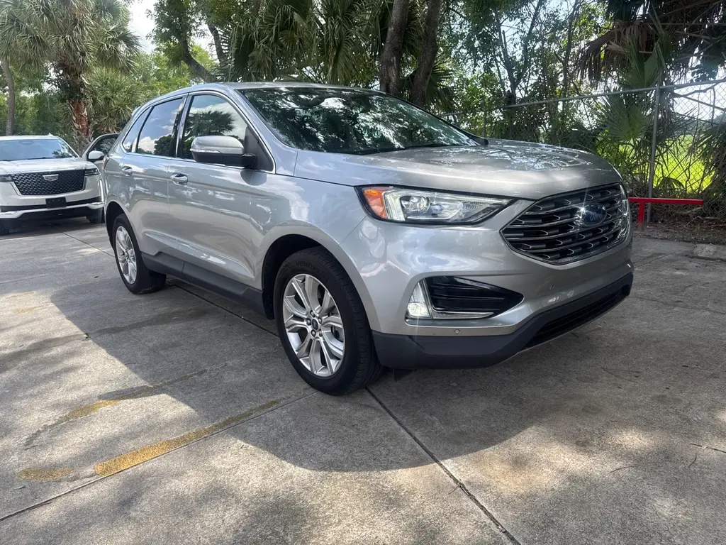 Florida Fine Cars - Used FORD EDGE 2021 WEST PALM TITANIUM
